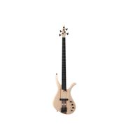 Ibanez AFR Series 4-String Electric Bass Guitar, Flamed Maple, Walnut Top, Maple Body, Natural Flat