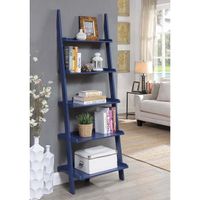 Copper Grove Helena Ladder Bookshelf - Cobalt Blue