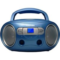 Toshiba Portable CD Boombox with AM/FM Radio - Blue