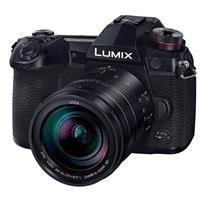 Panasonic Lumix G9 Mirrorless Camera, Black with Lumix G Leica DG Vario-Elmarit 12-60mm F/2.8-4.0 Lens