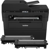 Brother - MFC-L2750DW XL Wireless Black-and-White All-In-One Printer - Gray
