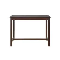 Ansley Counter Height Pub Table Walnut