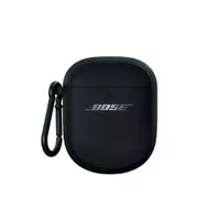 Bose - Wireless Charging Case Cover for QuietComfort Ultra Earbuds and QuietComfort Earbuds II - Black