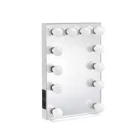 ACME Asa Accent Mirror, White Finish