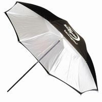 Photogenic 45&quot; Eclipse Umbrella with White Satin Interior &amp; Black Cover.(EC45BC)