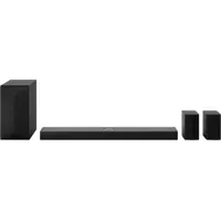 LG - 5.1.1-Channel Soundbar with Subwoofer and Rear Speakers, Dolby Atmos - Black