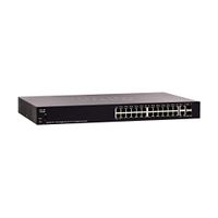 Cisco SG250X-24P Smart Switch with 24 Gigabit Ethernet (GbE) + 4 10 Gigabit Ethernet combo SFP+, 195W PoE, Limited Lifetime Protection (SG250X-24P-K9-NA)