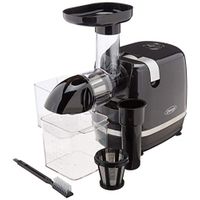 Omega H3000R Cold Press 365 Juicer Slow Masticating Extractor Creates Delicious Fruit Vegetable and Leafy Green High Juice Yield and Preserves Nutritional Value, 150-Watt, Black