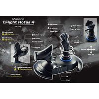 Thrustmaster - T.Flight Hotas 4 for PlayStation 4  PlayStation 5  and PC
