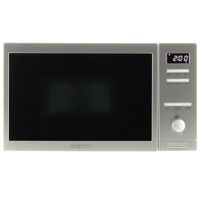 0.8 Cu. Ft. Countertop Combo Microwave Oven with Auto Cook and Memory Function. - Silver