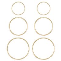 Forever Last 10kt Gold set - 11,13,17mm Sleepers - Yellow