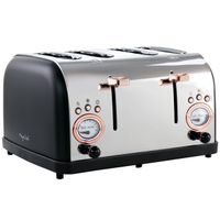 MegaChef 4 Slice Wide Slot Toaster with ...