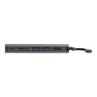 StarTech.com USB C Multiport Adapter - USB-C Travel Dock to 4K HDMI  3x USB 3.0 Hub  SD/SDHC  GbE  60W PD 3.0 Pass-Through - USB Type-C/Thunderbolt 3 - Upgraded Version of DKT30CSDHPD (DKT30CSDHPD3) - docking station - USB-C - GigE