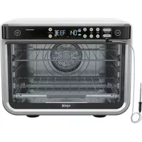 Ninja - Foodi 10-in-1 Smart XL Air Fry Oven, Countertop Convection Oven with Dehydrate & Reheat Capability - Stainless Silver