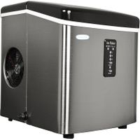 NewAir Appliances Stainless-Steel Portable Ice Maker - Stainless Steel