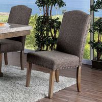 Rustic Natural/Brown Side Chair (2/CTN)