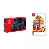 Nintendo - Switch 1.1 (Gray) + Super Mario RPG BUNDLE