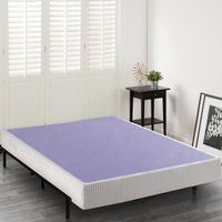 Priage Wood and Steel 8" Box Spring Mattress Foundation - Twin