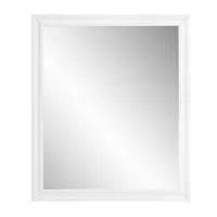 ACME Gaines Mirror, White High Gloss Finish