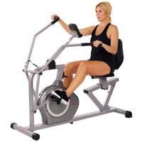 Sunny Health & Fitness Cross Training Magnetic Recumbent Bike - SF-RB4708