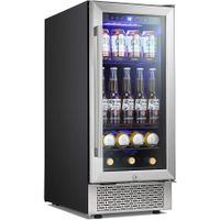 15 Inch Beverage Refrigerator - GREY