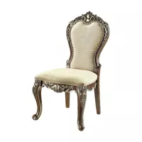 ACME Latisha Side Chair (Set-2), Antique Oak Finish