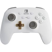 PowerA - Enhanced Wireless Controller for Nintendo Switch - White - White