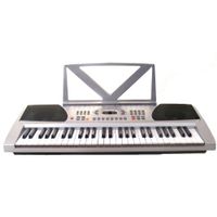 Huntington KB54-100 54-Key Portable Electronic Keyboard (Silver)