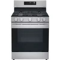 LG 5.8-Cu. Ft. Gas Smart Range with Easy...