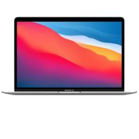 Apple MacBook Air 13.3" with Retina Display, M1 Chip with 8-Core CPU and 8-Core GPU, 8GB Memory, 512GB SSD, Silver, Late 2020