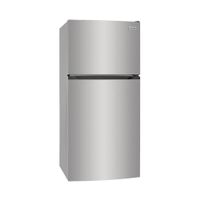 Frigidaire FFHT1425VV 13.9 Cu. Ft. Top Freezer Refrigerator - Brushed Steel - Brushed Steel