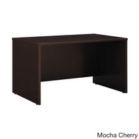 Bush Business Furniture Series C 48-inch Shell Desk - Series C 48"W x 30"D Shell Desk in Mocha Cherry