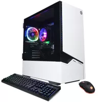 CYBERPOWERPC Gamer Master Gaming Desktop - AMD Ryzen 5 - NVIDIA GeForce RTX 4060 - 16GB/1TB SSD - White