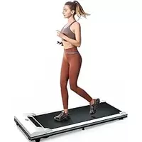 LONTEK Walking Pad, Small Under Desk Treadmill, Portable Mini Treadmill for Home Office, Compact Walking Treadmill with Remote & APP Control, LED Dispaly