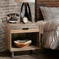 Poppy Natural Color Nightstand