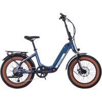 Aventon - Sinch.2 Foldable Ebike w/ 55 miles Max Operating Range and 20 mph Max Speed - One size - Sapphire