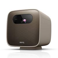 BenQ GS2 Wireless Mini Portable Projector for Outdoor Use | IPX2 Splash & Drop Resistant | Google Cast & AirPlay | Bluetooth Speaker | WiFi | Smart TV App | HDMI | USB-C