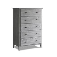 Grain Wood Furniture Greenport 5-drawer Chest - Brushed Grey