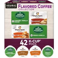 Keurig - Green Mountain Coffee - Flavored Coffee Collection K-Cup Pods (42-Pack)