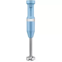 KitchenAid Corded Variable-Speed Immersion Blender in Blue Velvet with Blending Jar
