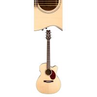 Jasmine JO-37CE Cutaway Orchestra Acoustic Electric Guitar. Natural