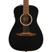 Fender Malibu Special Acoustic Guitar. Pau Ferro FB, Matte Black w/bag