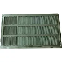 LG - Stamped Aluminum Rear Grille for 26-inch Wall Sleeve