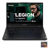 Lenovo Legion 5 Gaming Laptop, 15" FHD (1920x1080) IPS Screen, AMD Ryzen 7 4800H Processor, 16GB DDR4, 512GB SSD, NVIDIA GTX 1660Ti, Windows 10, 82B1000AUS, Phantom Black