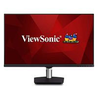 ViewSonic TD2455 24 Inch 1080p IPS 10-Point Multi Touch Screen Monitor with Advanced Dual-Hinge Ergonomics USB C HDMI and DisplayPort Out