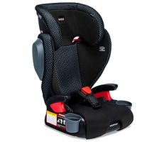 Britax Highpoint 2-Stage Belt-Positioning Booster Cool Flow Ventilating Fabric Car Seat - Highback and Backless | 3 Layer Impact Protection - 40 to 120 Pounds, Gray