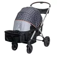 Disney Baby Summit Wagon Stroller fits 2 Kids Includes Removable Child Tray and 2 Cup Holders, Mickey Mouse