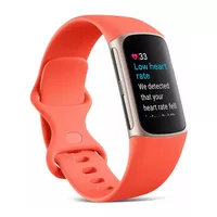 Fitbit - Charge 6 Fitness Tracker Coral/...