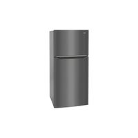 Frigidaire Gallery 20.0 Cu. Ft. Top Freezer Refrigerator - Black Stainless Steel - Stainless Steel