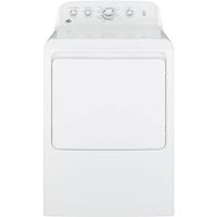 GE - 7.2 Cu. Ft. 4-Cycle Electric Dryer - White